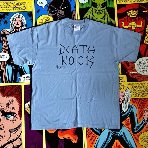 Vintage Beavis and Butthead Death Rocks MTV Original 1996 T-Shirt Men's XL NWT - Picture 1 of 5